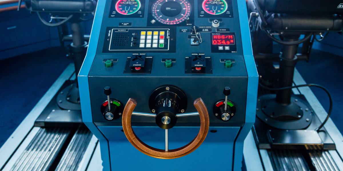 Cruise Ship Steering Wheel