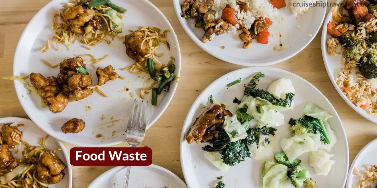 What happens to cruise food waste?