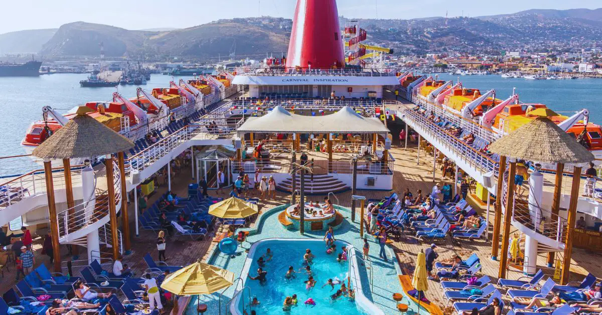 Top Deck and Pools of Carnival Inspiration