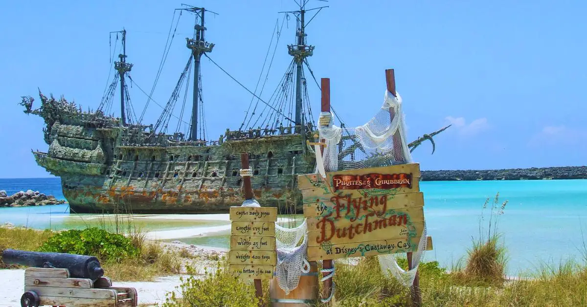 Flying Dutchman Ship on Castaway Cay