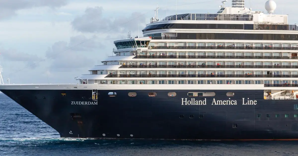 Holland America Line Cruise Ship Zuiderdam