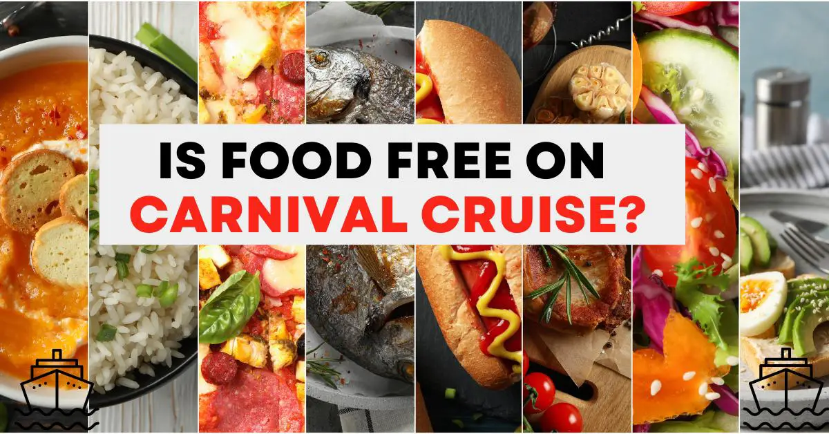 cruise with free food