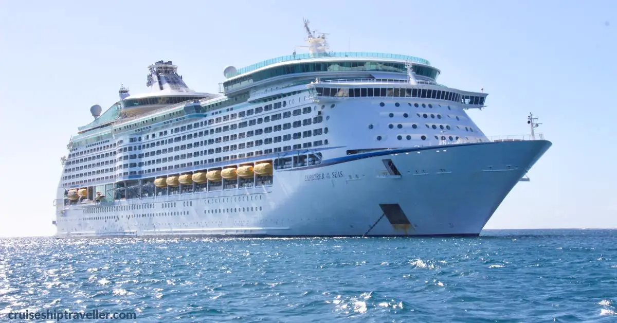 Royal Caribbean Explorer of the Seas sailing in International Waters