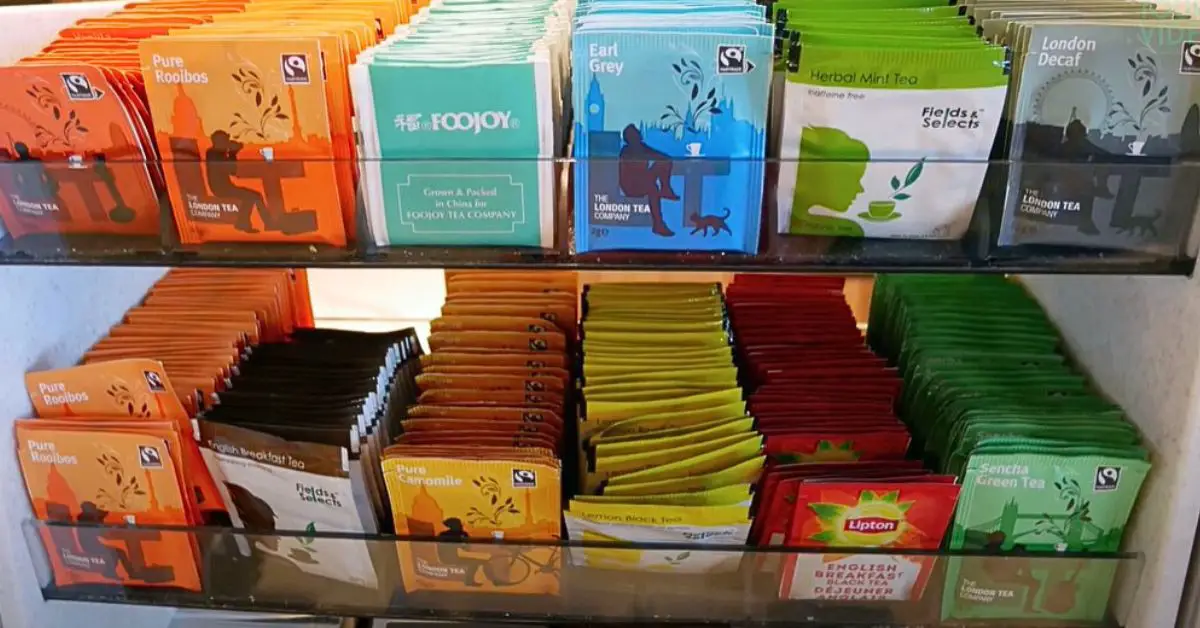 Selection of Teas on Royal Caribbean