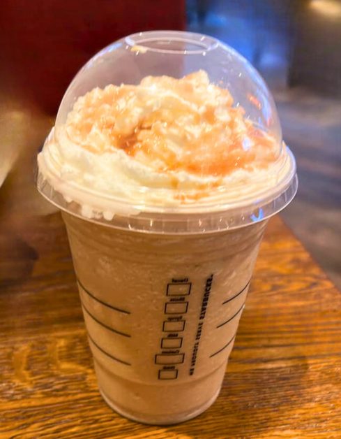 Carmel Frappuccino from Cafe Promenade