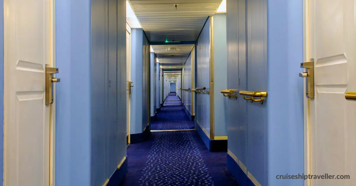 Corridor of doors