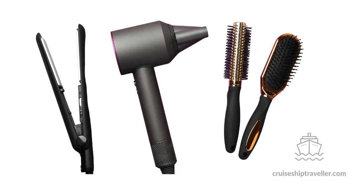 Hair Dryer and straightners and hairbrushes